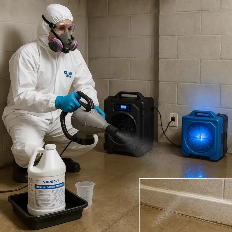 Sanitization and Odor Removal process in Avery County, NC
