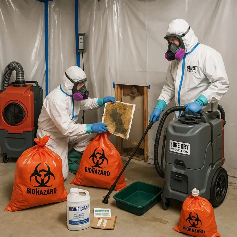 Contaminated Water Handling Protocols process in Avery County, NC