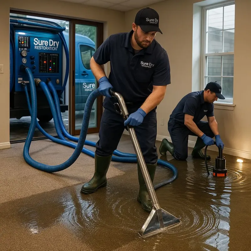 Water Extraction and Removal process in Avery County, NC